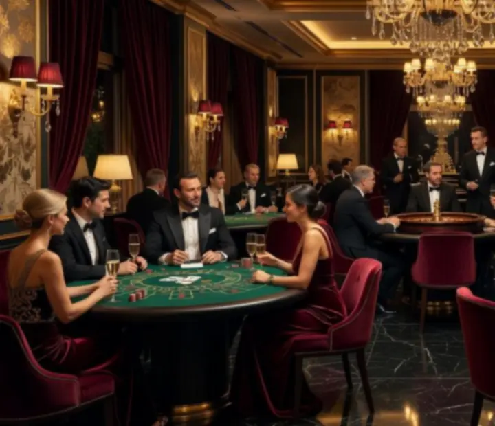Casino-style stolovi za igru u društvenom okruženju