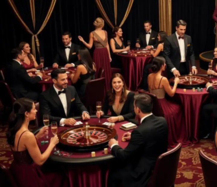 Tematska casino večer s glazbom uživo u luksuznoj atmosferi Zlatni Slot restorana